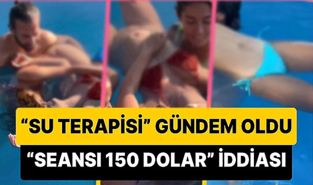 Sosyal Medyada Çığır Açan Trend: Su Terapisi! Şimdiden Olay Oldu...