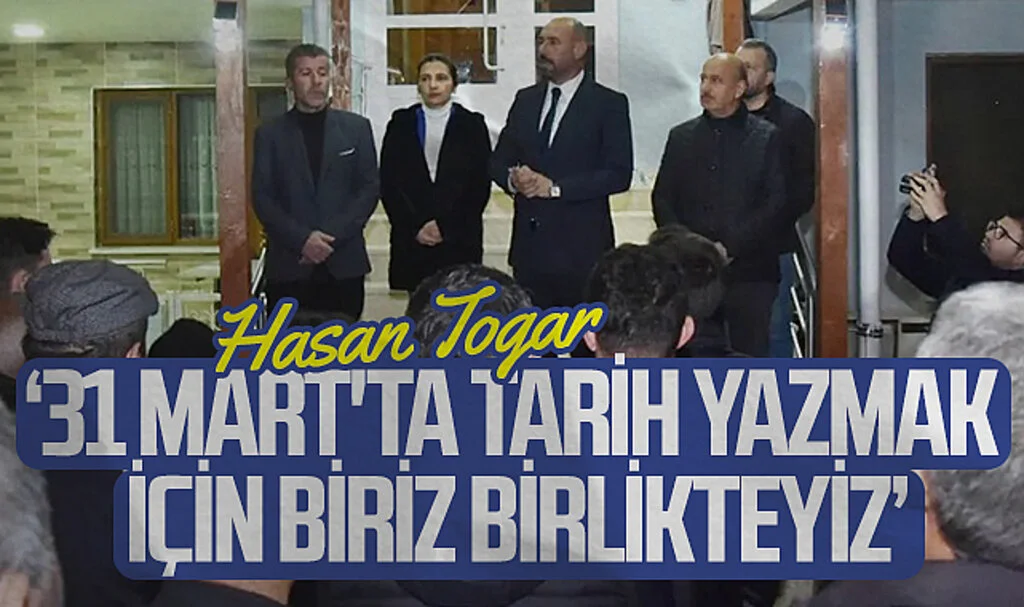 Tekkeköy Belediye Başkanı Başkan Togar: “31 Mart'ta tarih yazmak için biriz birlikteyiz”