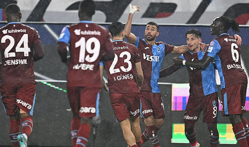 Trabzonspor'dan 5 gollü galibiyet 