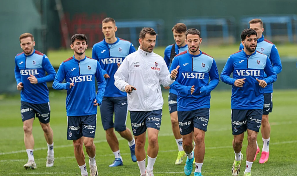 Trabzonspor, Fenerbahçe maçı öncesi hazırlıklarını sürdürdü
