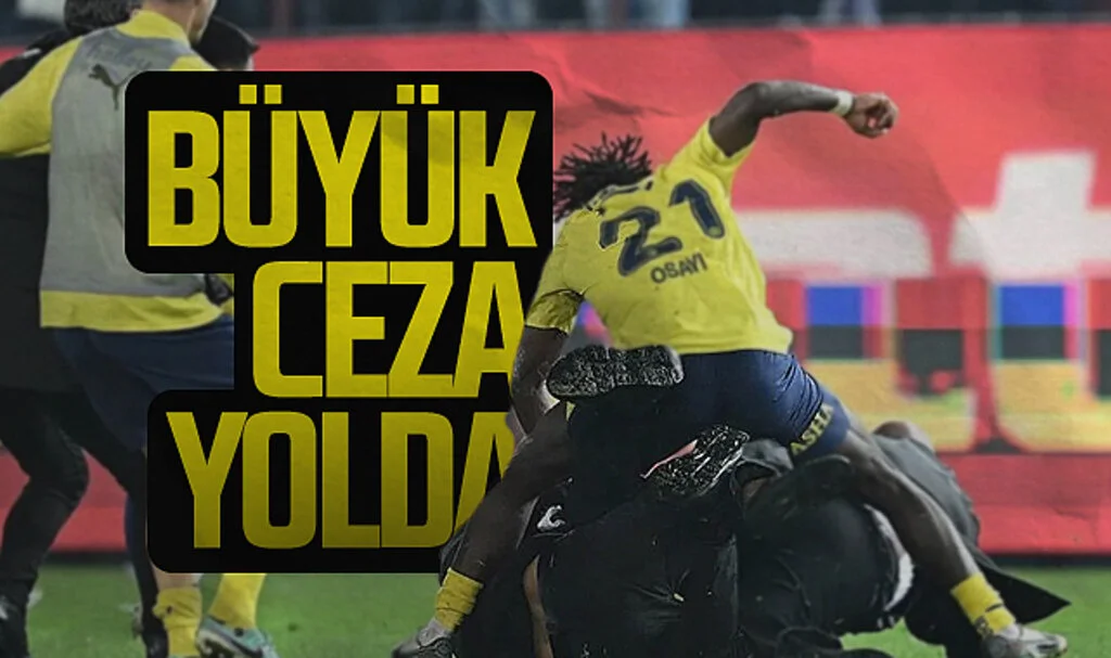 Trabzonspor-Fenerbahçe Maçındaki Olaylara Büyük Ceza Yolda