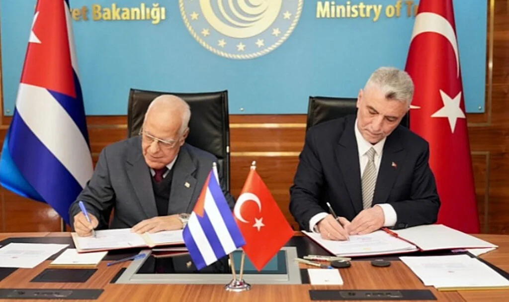 Türkiye ile Küba Arasında Ekonomik-Ticari İş Birliği Anlaşması İmzalandı