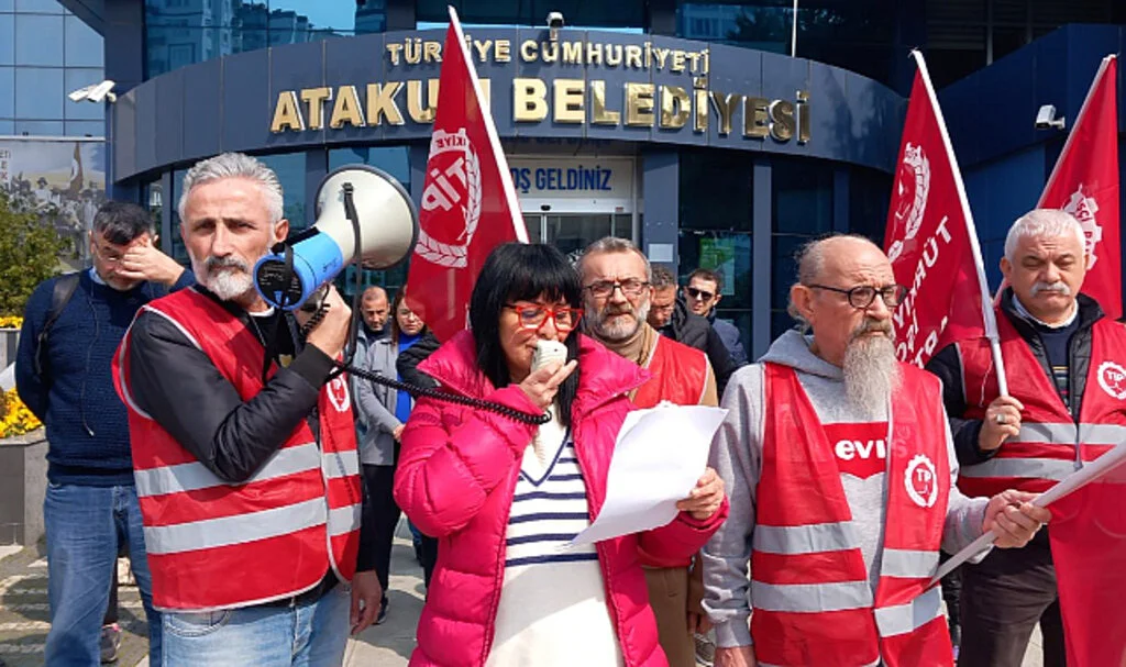 Türkiye İşçi Partisi'nden Atakum Belediye İşçilerine Destek