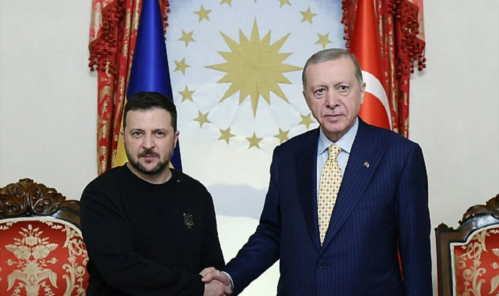 Ukrayna Devlet Başkanı Zelensky, İstanbul'da Cumhurbaşkanı Erdoğan ile Görüştü