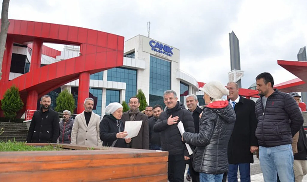 Yeniden Refah Partisi Canik Belediye Başkan Adayı Yılmaz Hocaoğlu: 'Yarım kalan Toptepe  Seyir Terası bitecek'