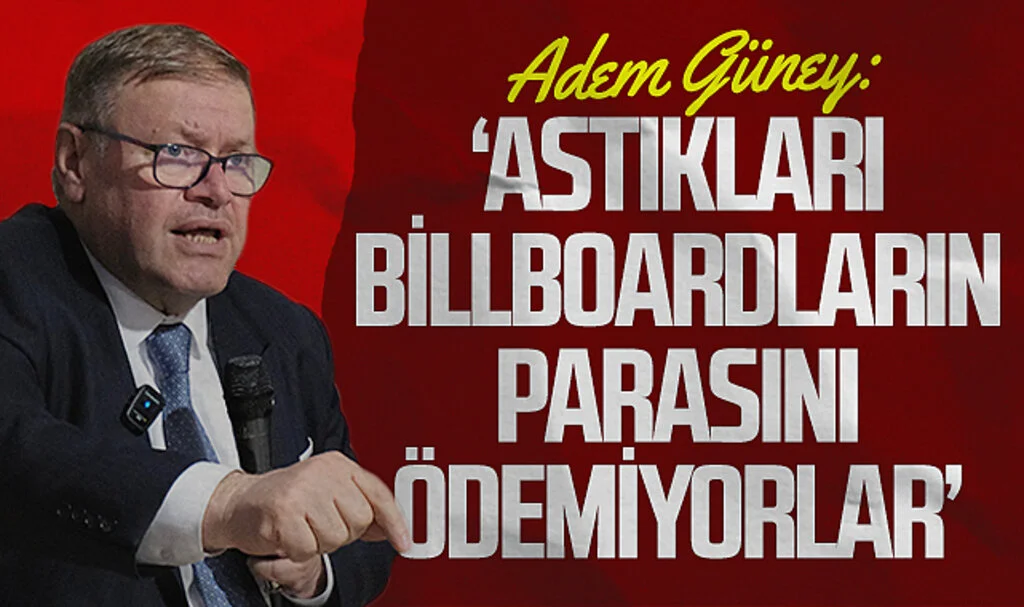 Yeniden Refah Partisi'nin Samsun Büyükşehir Adayı Adem Güney: "Astıkları bilboard ve raketlerin parasını ödemiyorlar"