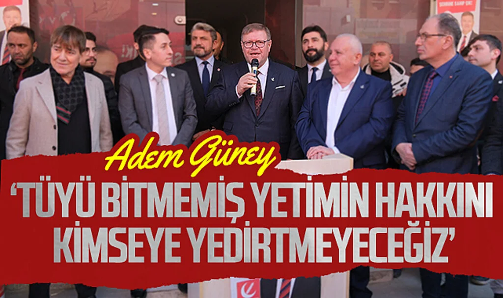 Yeniden Refah Partisi Samsun Büyükşehir Adayı Adem Güney: “Bize oy versin ya da vermesin, hakkı üstün tutan bir anlayışta olacağız"