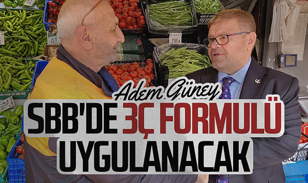 Yeniden Refah Partisi Samsun Büyükşehir Adayı Av. Adem Güney: "Samsun Büyükşehir Belediyesi'nde 3Ç formulü uygulanacak"