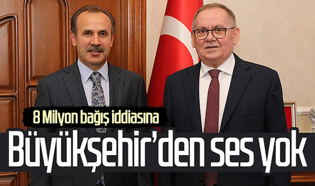 8 Milyon bağış iddialarına Samsun Büyükşehir Belediyesi'nden ses yok