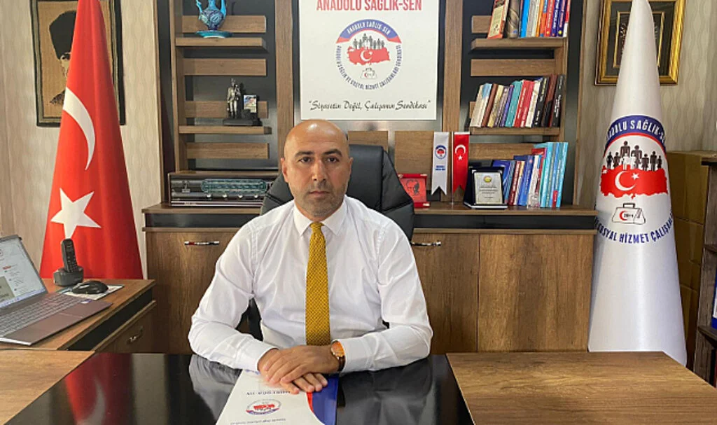 Anadolu Sağlık Sen Genel Başkanı Necip Taşkın: 'Memur ve emeklilerin  sorunları çözülmeli'