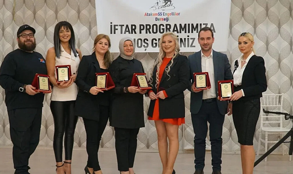 Atakum 55 Engelliler Derneği 8. Kuruluş Yıl Dönümünü Kutladı