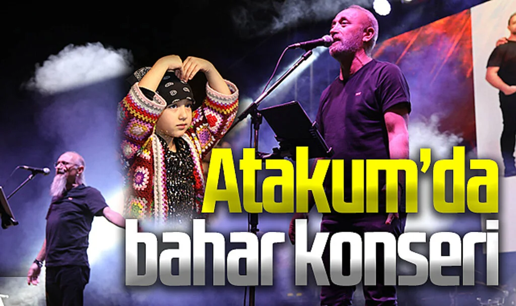 Atakum'a bahar geldi