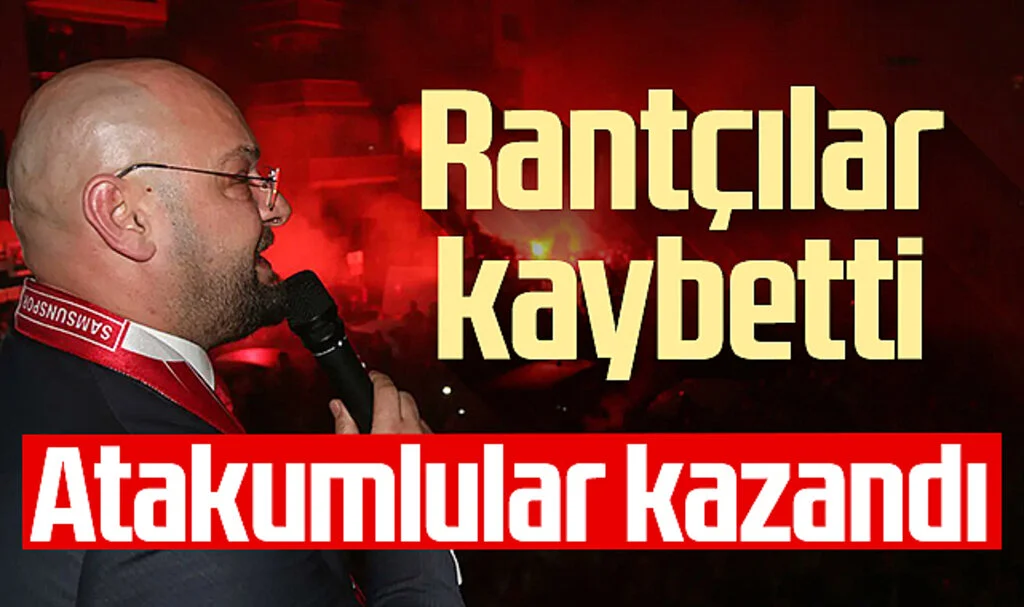 Atakum Belediye Başkanı Serhat Türkel: Rantçılar kaybetti Atakumlular kazandı