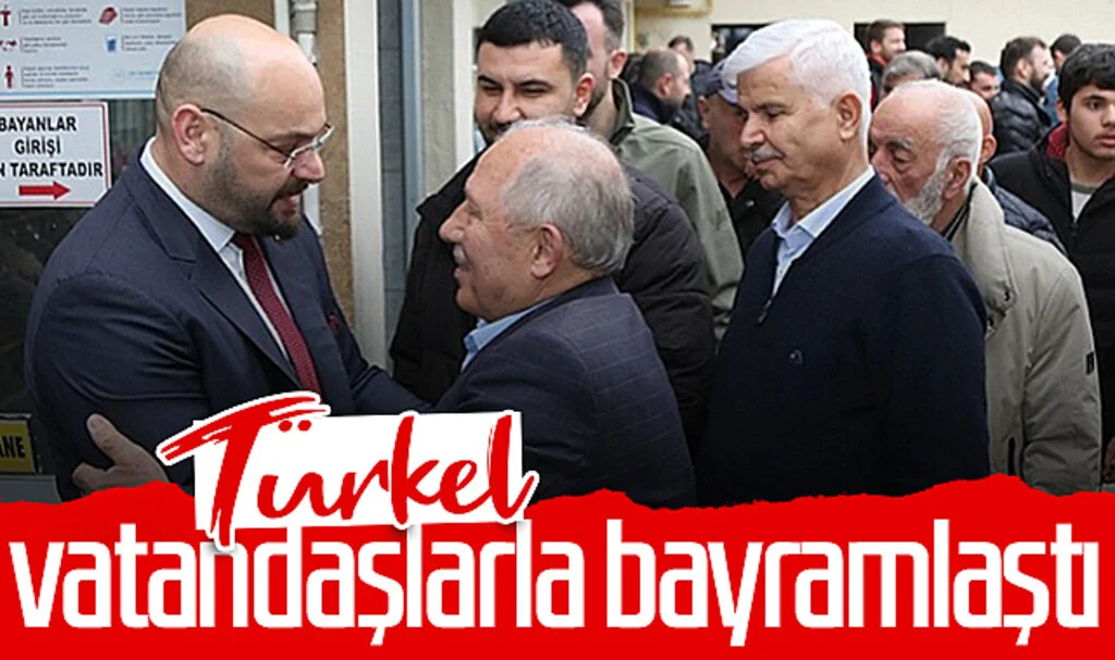Atakum Belediye Başkanı Serhat Türkel, Vatandaşlarla Bayramlaştı