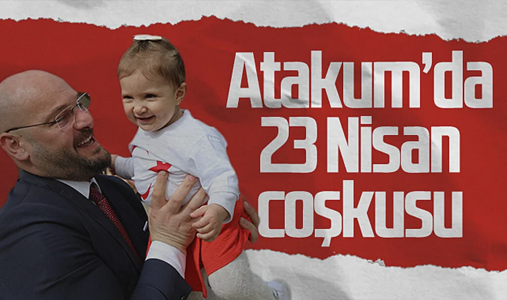 Atakum'da 23 Nisan coşkusu