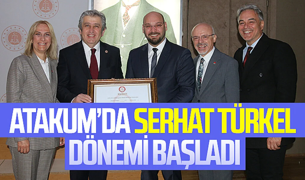 Atakum Belediye Başkanı Serhat Türkel sessiz sedasız mazbatayı aldı