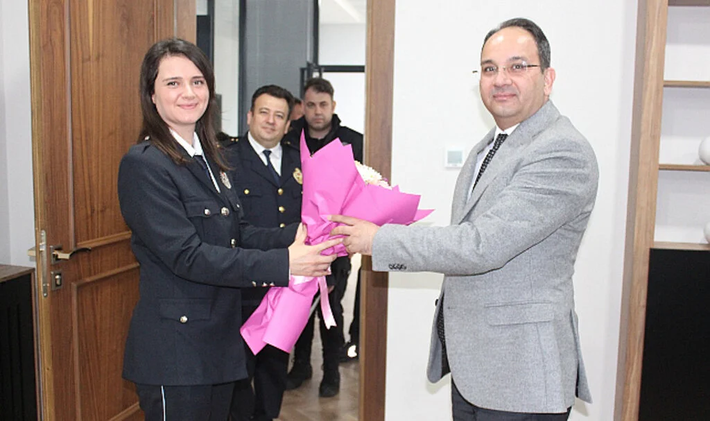 Bafra'da Kaymakam Ertürkmen, Polis Teşkilatının 179. Yılını Kutladı