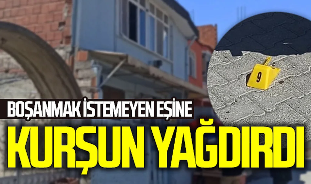 Boşanmak İstemeyen Eşe Kurşun Yağdıran Koca Kendini Vurdu