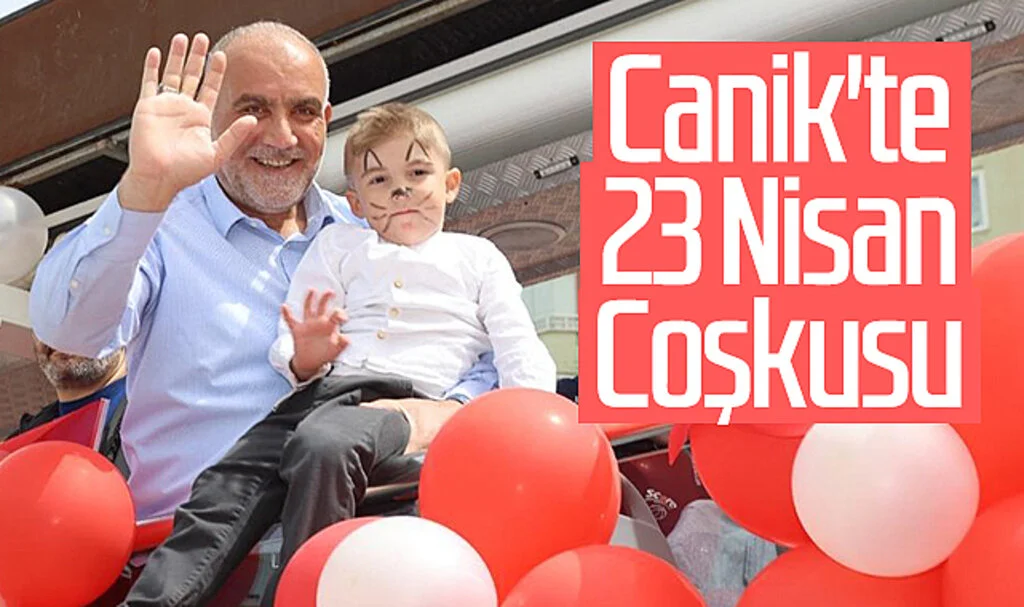 Canik'te 23 Nisan Coşkusu 