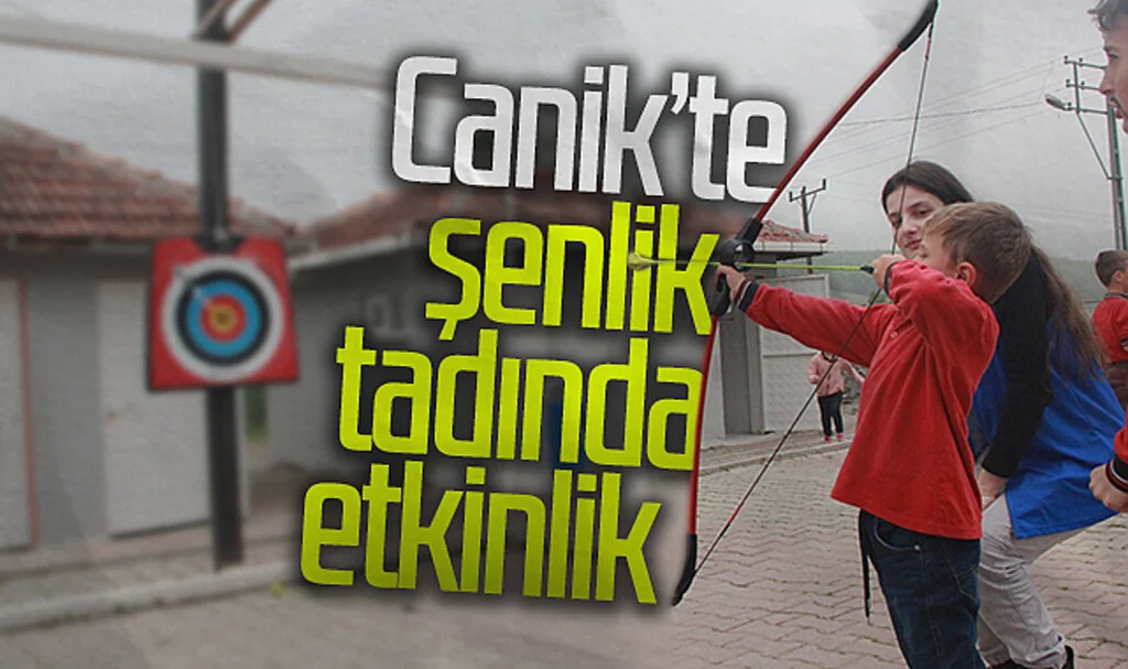Canik'te şenlik tadında etkinlik