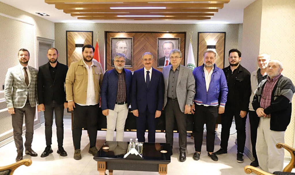 Çarşambalılar heyeti iş birliğine dikkat çekti