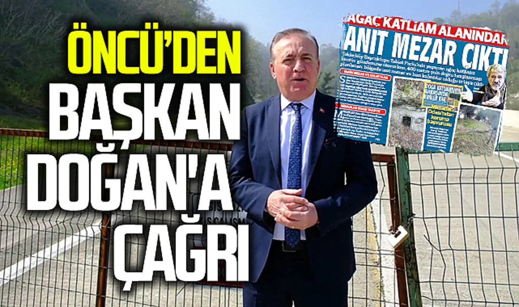 Cevat Öncü'den Samsun Büyükşehir Belediye Başkanı Halit Doğan'a Milli Park Çağrısı