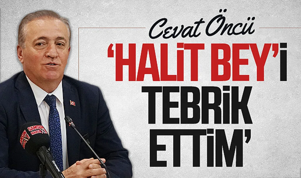 CHP Samsun Büyükşehir Adayı Cevat Öncü: "Halit bey'i arayıp tebrik ettim"