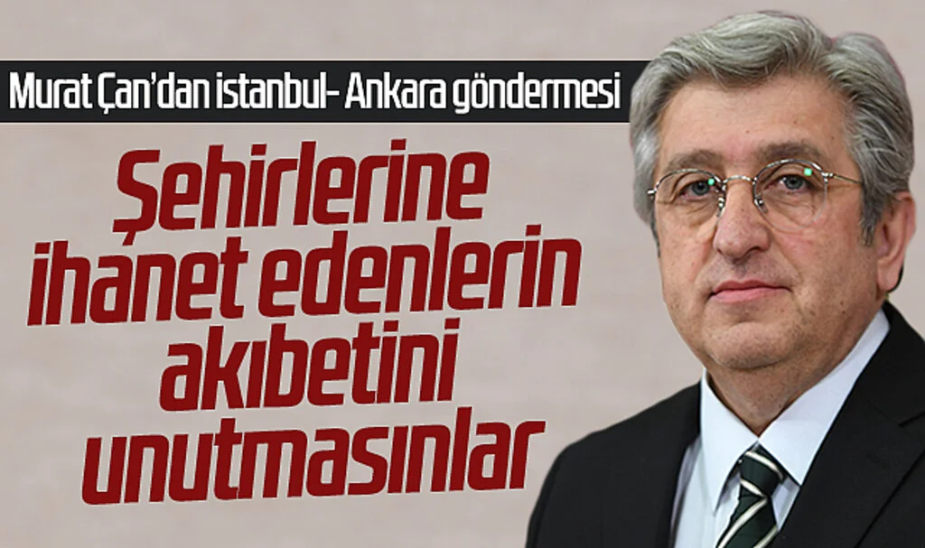 CHP Samsun Milletvekili Murat Çan'dan 'Asit Deposu Dolgucuları'na İstanbul-Ankara Göndermesi: "Şehirlerine ihanet edenlerin akıbetini unutmasınlar!"