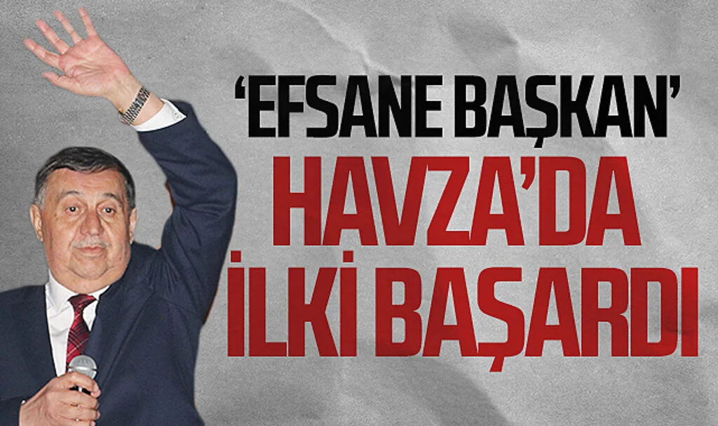 'Efsane Başkan' Murat İkiz Havza'da ilki başardı