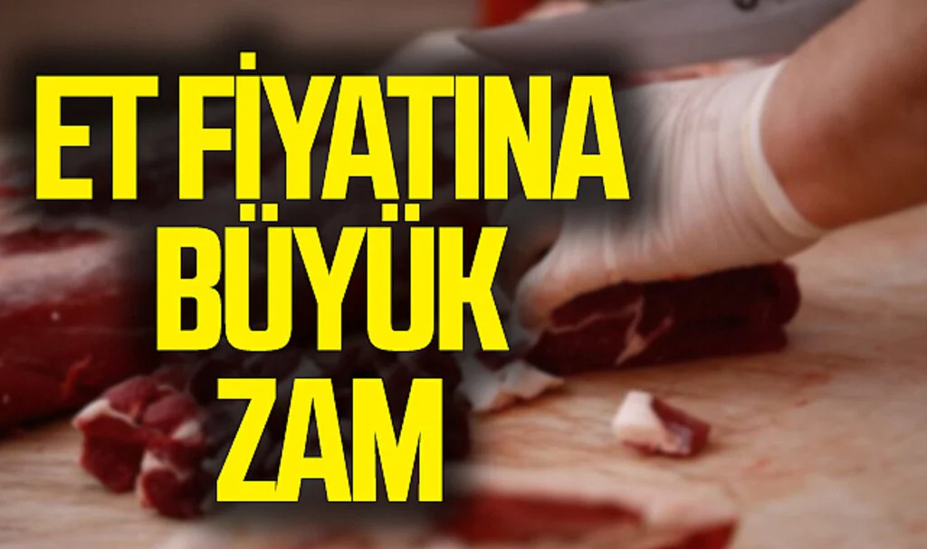 Et ve Süt Kurumu (ESK), Et Fiyatlarına Yüzde 25 Zam Yaptı
