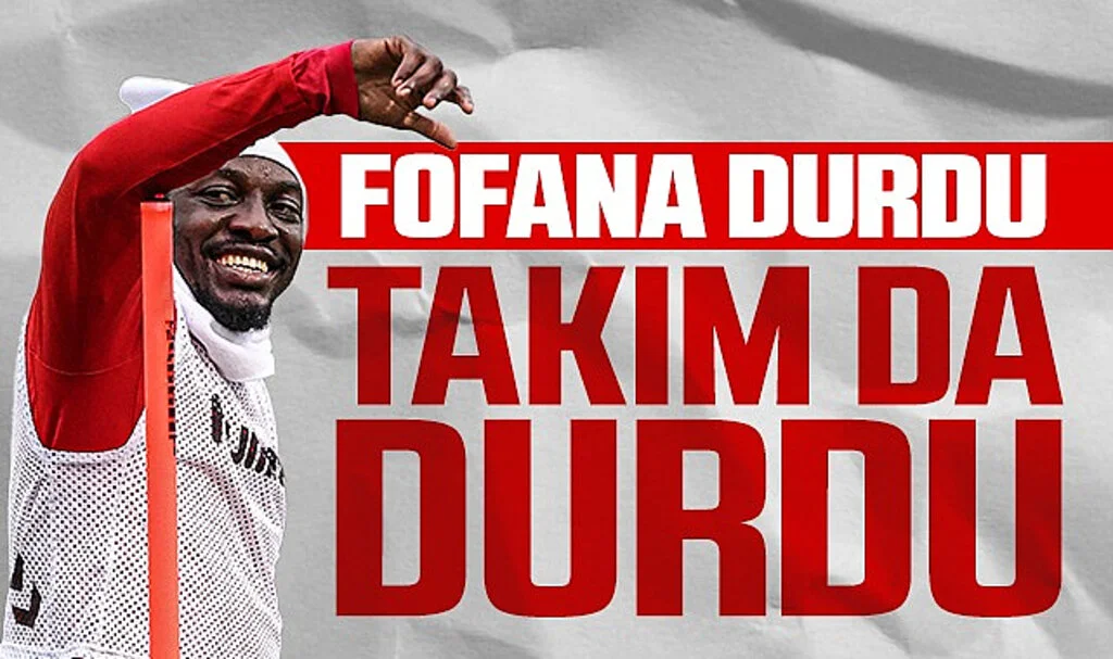 Fofana durdu, Samsunspor da durdu