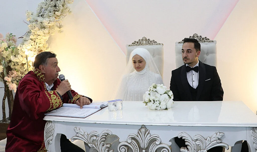 Havza Belediye Başkanı İkiz, İlk Nikahı Kıydı