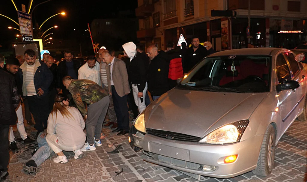 Havza'da Trafik Kazası: Motosiklet ve Otomobil Çarpıştı Bir Yaralı
