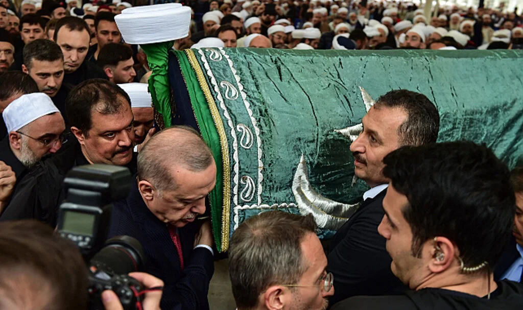 İsmailağa Cemaati Lideri Hasan Kılıç İçin Veda Töreni