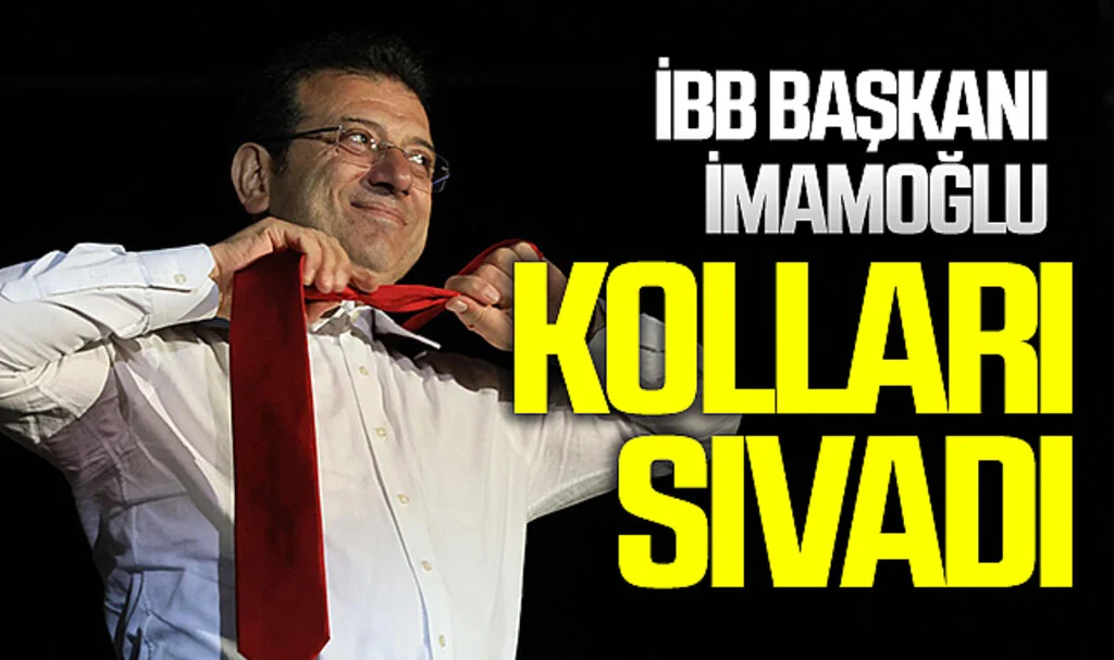 İstanbul Büyükşehir Belediye Başkanı Ekrem İmamoğlu kolları sıvadı