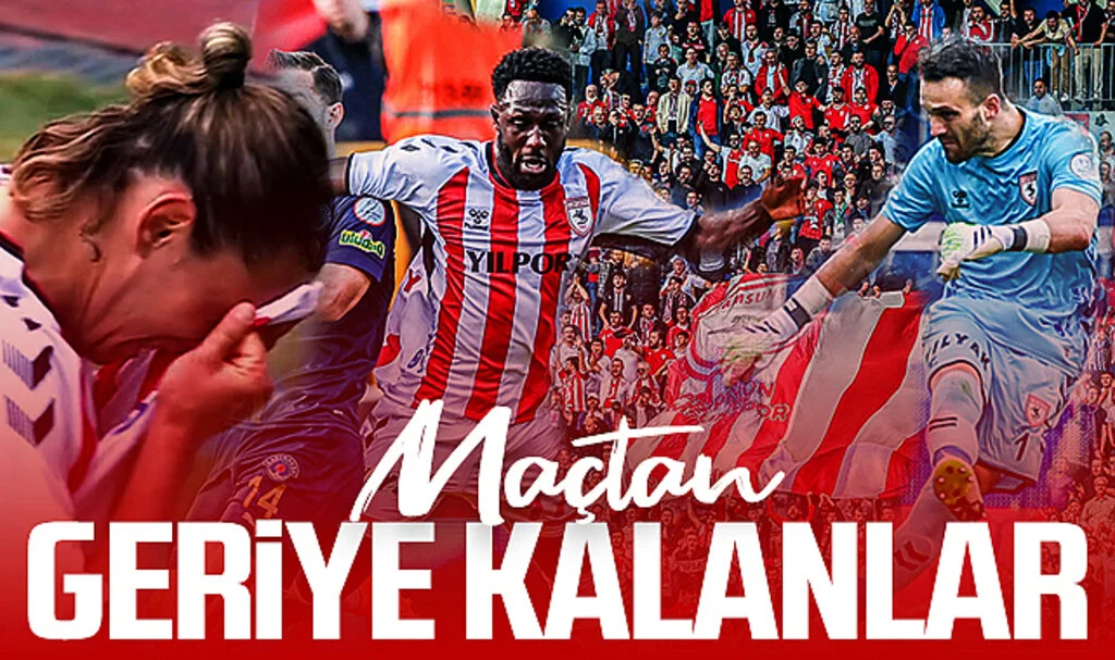 Kasımpaşa - Samsunspor maçından geriye kalanlar
