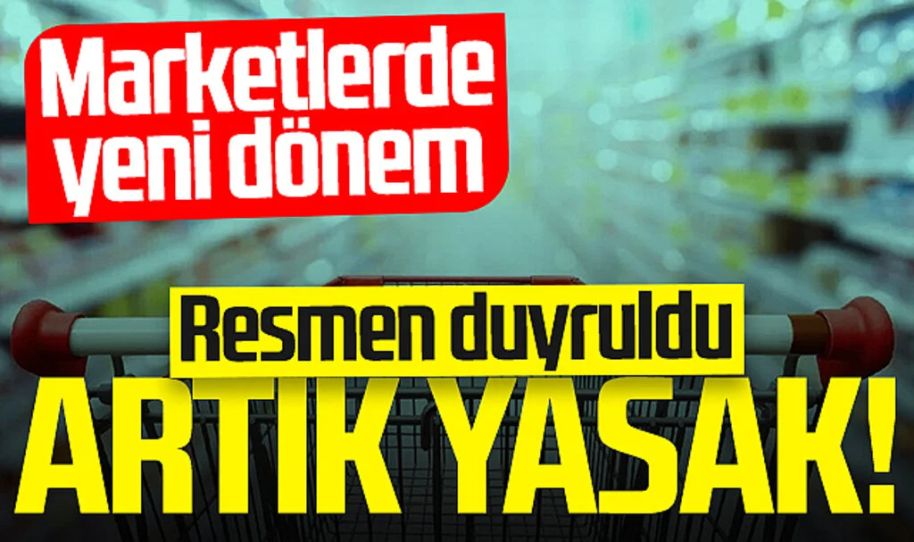Marketlerde yeni dönem! Resmi Gazete'de yayımlandı: Etiketler değişiyor, o ifadeler yasak