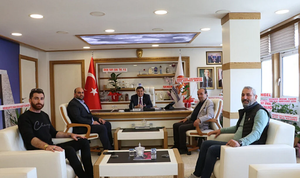 MHP Havza İlçe Başkanlığı'ndan Havza Belediye Başkanı Murat İkiz'e Destek