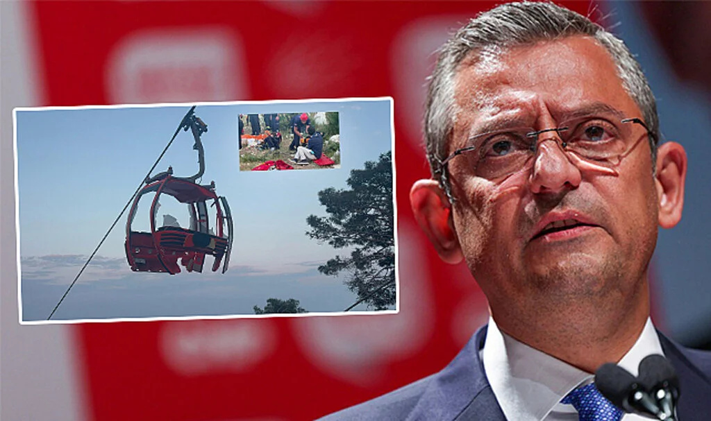 Özgür Özel'den  Antalya'daki teleferik faciası sonrası açıklama