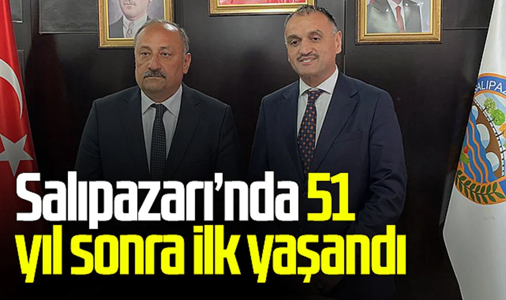 Salıpazarı'nda 51 yıl sonra ilk yaşandı
