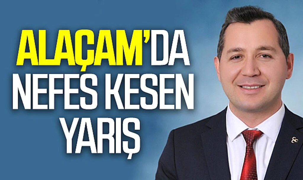 Samsun Alaçam'da nefes kesen yarış 