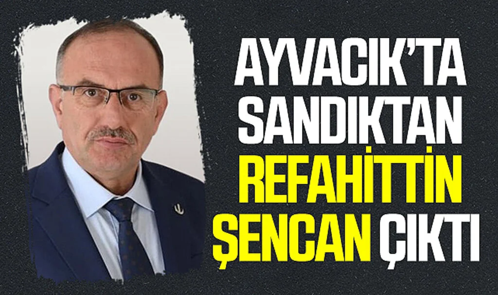 Samsun Ayvacık'ta sandıktan Refahittin Şencan çıktı 