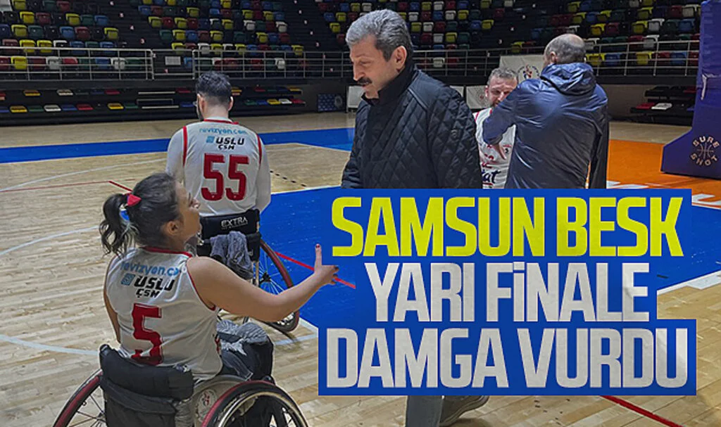 Samsun BESK yarı finale damga vurdu