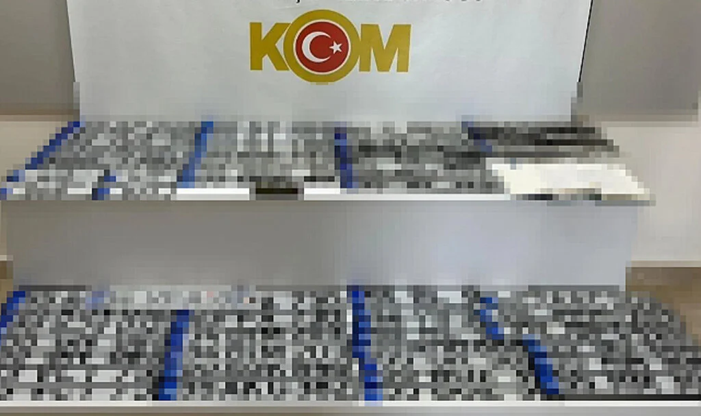 Samsun'da Sahte Plaka Üretimi Operasyonu
