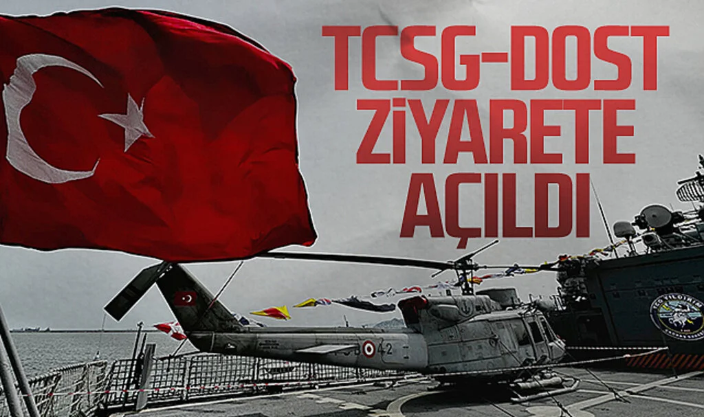 Samsun'da "TCG-Yıldırım" ve TCSG-Dost" ziyarete açıldı