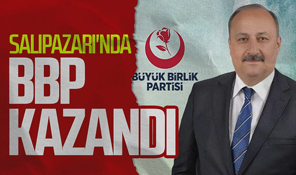 Samsun Salıpazarı'nda Büyük Birlik Partisi kazandı