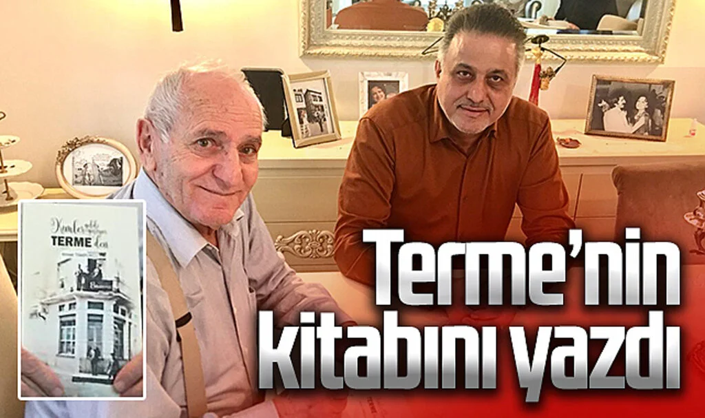 Samsun Termeli Ahmet Tomrukçu, Terme'nin kitabını yazdı