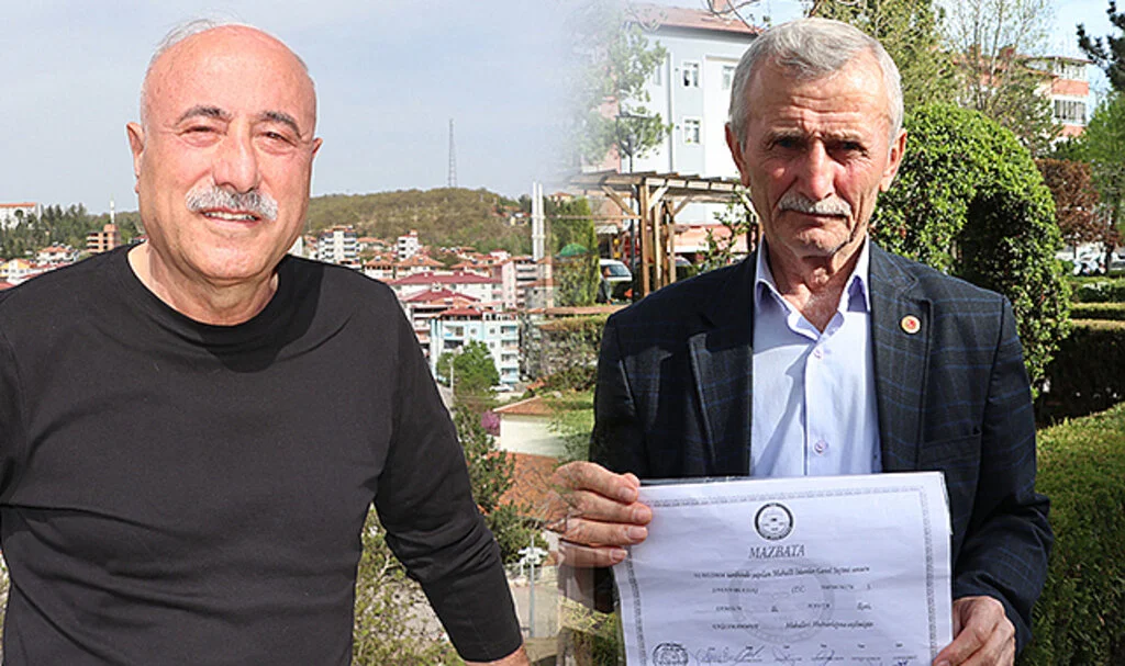 Samsun'un emektar muhtarları 