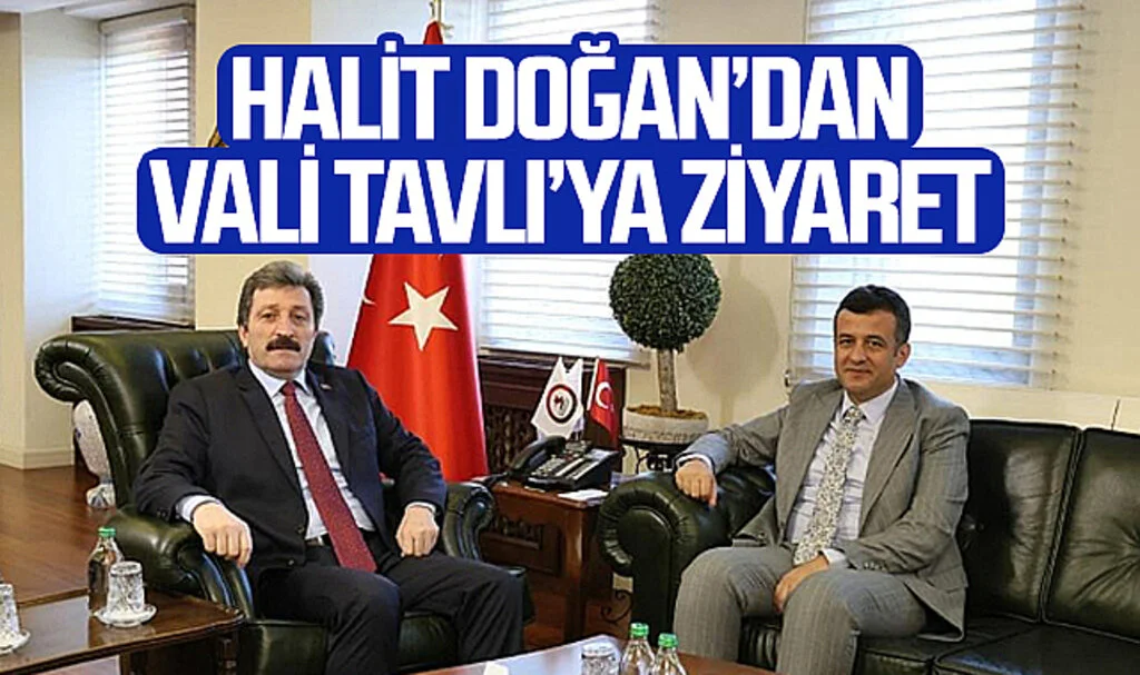 Samsun Büyükşehir Belediye Başkanı Doğan'dan ilk ziyaret Vali Tavlı'ya