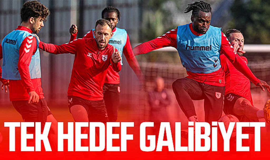 Samsunspor, Adana Demirspor hazırlıklarını sürdürdü